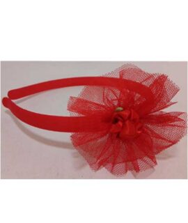 Cerchietto per capelli rosso