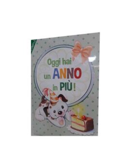 Biglietto compleanno cane con cappellino