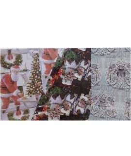 Carta regalo natalizia lucida
