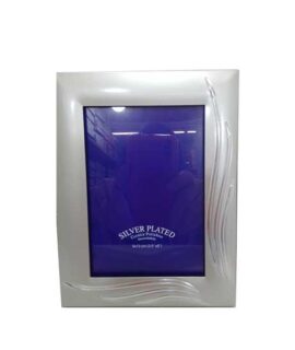 Cornice silver opaca con onde