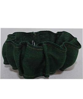 Elastico per capelli verde