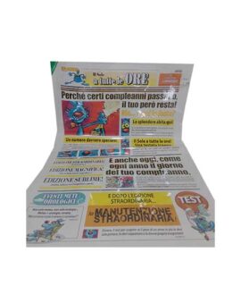 Giornale umoristico compleanno LUPO ALBERTO