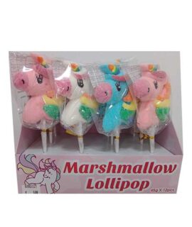 Lecca lecca di Marshmallow UNICORNO