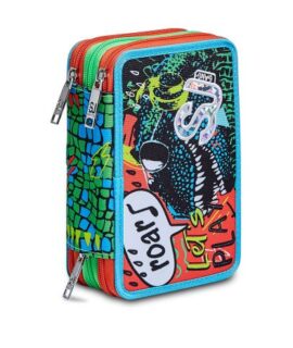 Astuccio 3 cerniere Sj Gang ANIMALI BOY 1