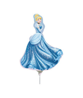 Mylar-MiniShape-41-cm-16-x-30-cm-12-pollici-sagoma-Cenerentola-1PZ-€-2.50