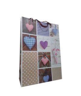Busta regalo CUORE RICAMATO