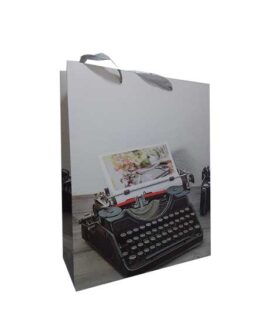 Busta regalo MACCHINA DA SCRIVERE