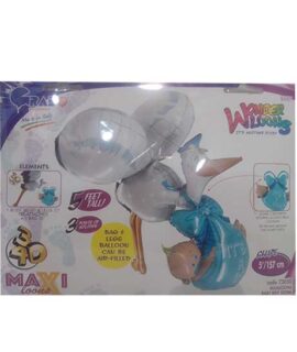 Pallone CICOGNA celeste