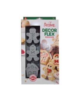 Stampo GINGERBREAD in silicone