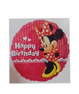 Pallone MINNIE happy birthday