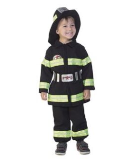 Vestito di carnevale Baby Fireman = Pompiere