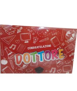 Biglietto laurea DOTTORE