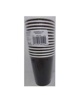 Bicchiere di cartone NERO