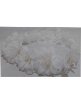 Coroncina per capelli con fiori