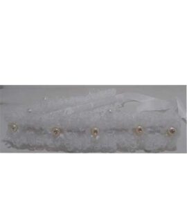 Coroncina di pizzo per capelli