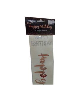 Fascia Happy Birthday