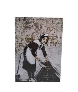 Biglietto auguri CAMDEN MAID by BANKSY