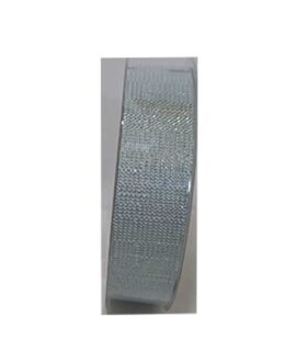 Nastro di cotone 25 mm laminato celeste