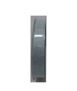 Nastro di cotone 15 mm laminato celeste