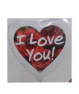 Pallone cuore I LOVE YOU