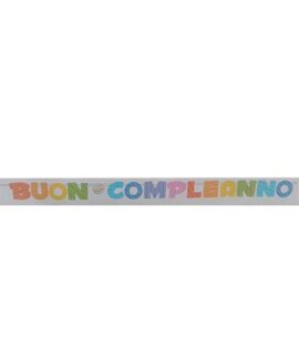 Festone Buon Compleanno Multicolor