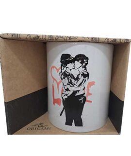 Tazza LOVE Banksy
