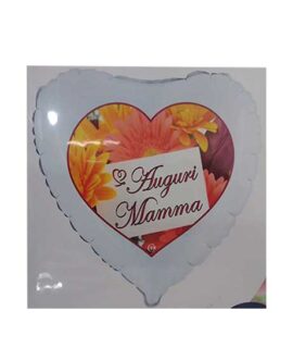 Pallone CUORE Auguri Mamma