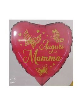 Pallone CUORE Auguri Mamma