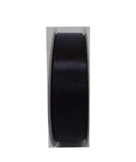 Nastro di raso 25 mm nero