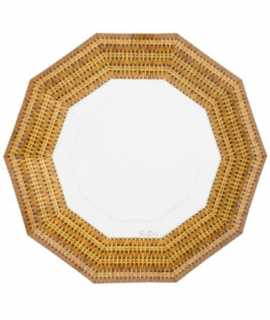 Piatto di carta RATTAN