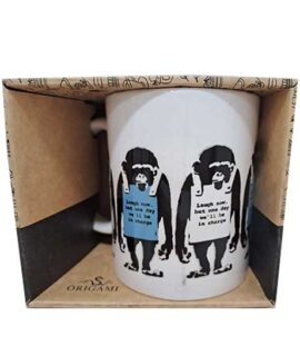 Tazza scimmie Banksy