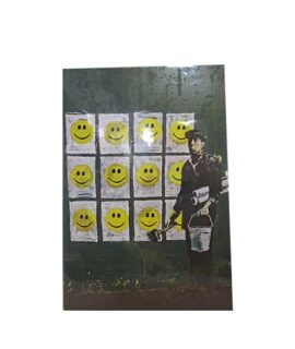 Biglietto auguri HAPPY FACES by BANKSY