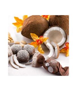 Amaretti al COCCO ricoperti di cioccolato al latte VIRGINIA