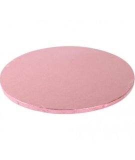 Cake board-Sottotorta rosa tondo