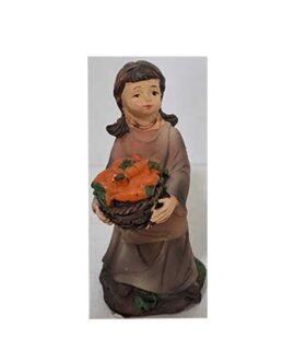 Personaggio presepe BIMBA CON CAROTE 1