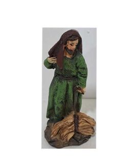 Personaggio presepe UOMO CON FIENO