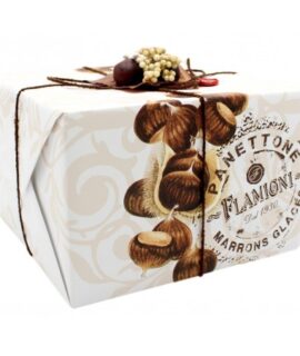 Panettone glassato con Marron glaces FLAMIGNI