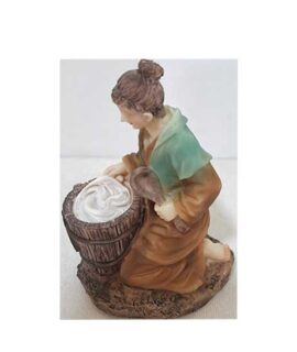 Personaggio presepe LAVANDAIA