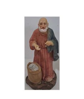 Personaggio presepe UOMO CON SACCO DI FARINA