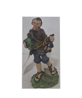Personaggio presepe UOMO CON CAPPELLO