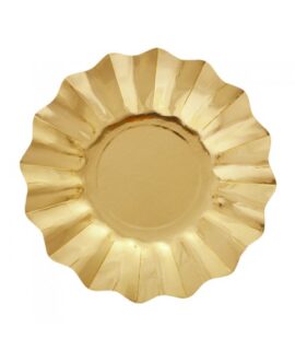 Piatto oro GIVI ITALIA 27 cm