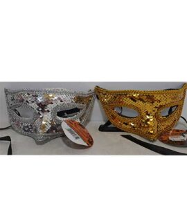 Maschera di carnevale paillettes