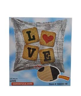 Pallone QUADRATO love