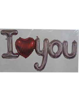 Pallone scritta I love you