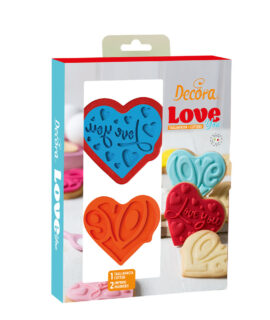 Tagliapasta e marcatori Love You DECORA