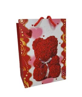 Busta regalo SAN VALENTINO con orsetto