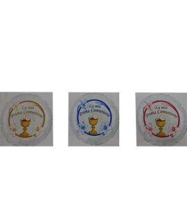 Pallone COMUNIONE con calice e gigli
