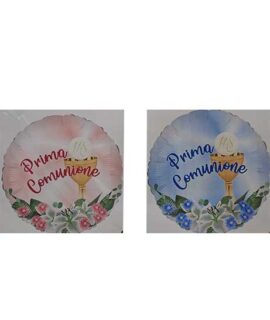 Pallone Comunione con sfondo colorato