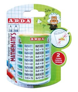 Temperamatite ARDA doppio foro con tabelline MOD.825M
