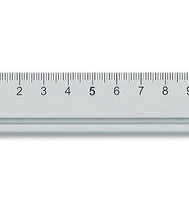 Righello in alluminio ARDA 10 cm